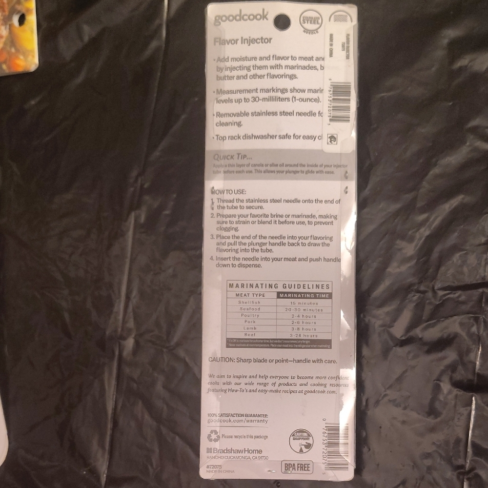 Kitchen Cooking Thermometer & Injector Set (3pc) - Picture 4 of 6